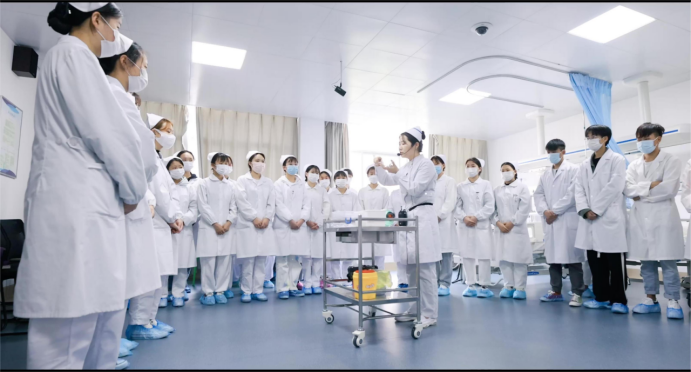 护理系-护理学专业校内实验课精彩瞬间 第 4 张