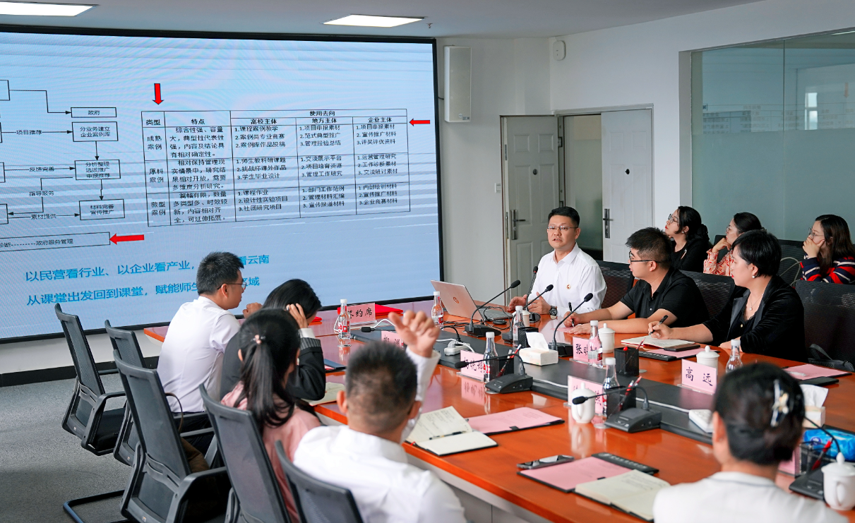 校地互动，多向赋能 ——财会金融学院与安宁市工商业联合会 共建“安宁市民营企业案例库建设基地”项目签约揭牌顺利举行 第 3 张