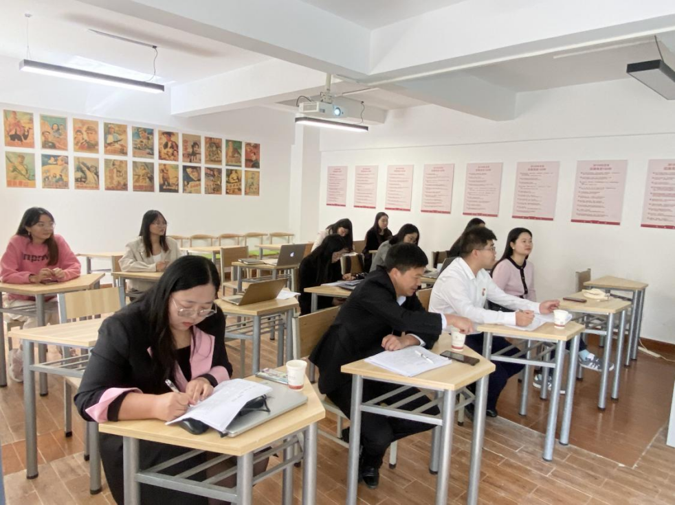 学院资讯｜畅谈学情班情，分享带班育人经验：财会金融学院举行辅导员“说带班”比赛 第 1 张