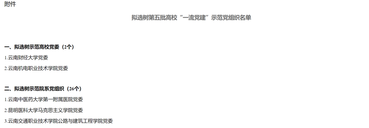 喜报！云南经济管理学院医学院1个基层党组织入选云南省高校第五批“一流党建”示范党组织 第 2 张