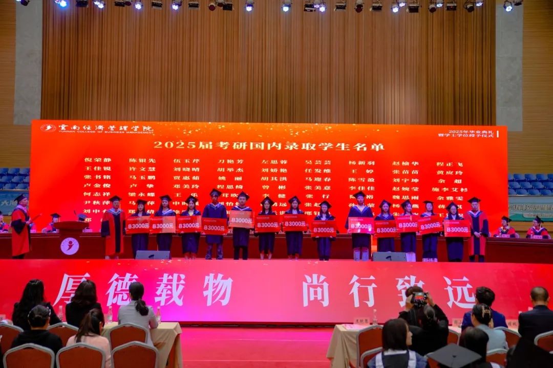 云南经济管理学院2025年毕业典礼隆重举行！ 第 13 张